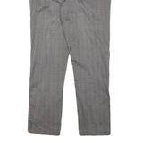 MARINA MILITARE Mens Cotton Blend Grey Slim Trousers W31 L27 Stylish Casual Wear
