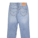 LEVI'S 514 Mens Jeans Blue Slim Straight Denim Medium W28 L30 Classic Fit Zip