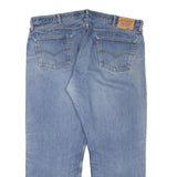 LEVI'S 501 Mens Jeans Blue Regular Straight Denim Medium W43 L29 Button Closure