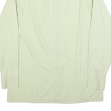 JACQUES BRITT Mens Cream Shirt M Classic Button Collar Cotton Blend Formal