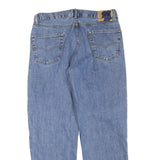 LEVI'S 550 Straight Womens Jeans Blue Regular Straight Denim Medium W36 L30