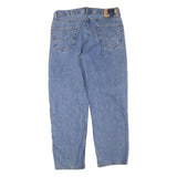 LEVI'S 550 Straight Womens Jeans Blue Regular Straight Denim Medium W36 L30