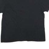 ACDC Womens Black Back In Black Graphic T-Shirt 2XL Short Sleeve Crew Neck Rock