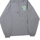 CHAMPION Mens Grey Zip Hooded Casual Jacket M Polyester Blend St Marys Rams