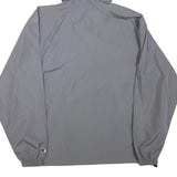 CHAMPION Mens Grey Zip Hooded Casual Jacket M Polyester Blend St Marys Rams