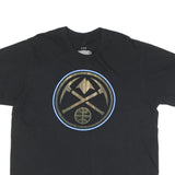 FANATICS Mens Black Graphic T-Shirt XL Short Sleeve Crew Neck Cotton Blend