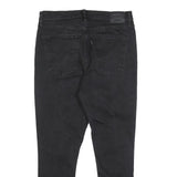 LEVI'S Mile High Big E Womens Jeans Black Slim Skinny Denim W33 L28 Stretch