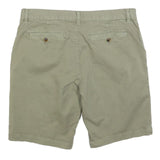 ARMANI EXCHANGE Womens Shorts Beige Casual Regular Size M W32 Cotton Blend