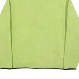 NAUTICA Mens Light Green Jumper Plain 1/4 Zip Regular Fit S Fleece Casual