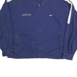 NIKE Mens Blue & White US National Team Special Edition Track Jacket M Cotton