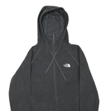 THE NORTH FACE Womens Black Hoodie Jacket M Polyester Blend Zip Activewear