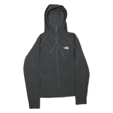 THE NORTH FACE Womens Black Hoodie Jacket M Polyester Blend Zip Activewear