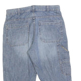 ALHERS Mens Shorts Blue Denim Casual M W32 Cotton Blend Jeans Style