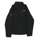 THE NORTH FACE Mens Black Jacket M Polyester Zip Casual Outdoor Fleece Warm