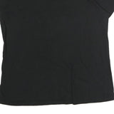 CHAMPION Mens Black XL Graphic T-Shirt Short Sleeve Crew Neck Logo Printed