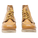 RHINO Lace-Up Boots Brown Leather Womens UK 5.5