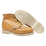 RHINO Lace-Up Boots Brown Leather Womens UK 5.5