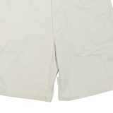 CHAPS Mens Shorts White Casual M W34 Classic Cotton Blend Summer