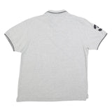 POLO RALPH LAUREN Mens Grey USA Flag Big Polo Player Short Sleeve XL Cotton