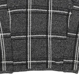 ALIA Womens Black Jumper Patterned Round Neck Basic Knit S Lightweight Soft