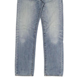 LEVI'S 501 Mens Slim Blue Denim Medium W31 L29 Classic Zip Jeans