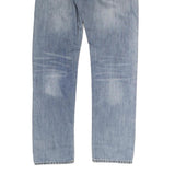 LEVI'S 501 Mens Slim Blue Denim Medium W31 L29 Classic Zip Jeans