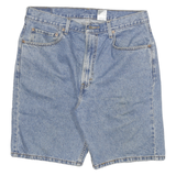 LEVI'S Mens Denim Blue Casual Shorts XL W34 Classic Cotton Blend Comfort