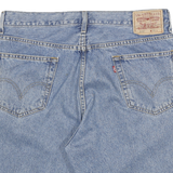 LEVI'S Mens Denim Blue Casual Shorts XL W34 Classic Cotton Blend Comfort