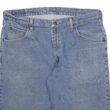WRANGLER Mens Shorts Blue Denim XL W34 Classic Fit Casual Cotton Blend