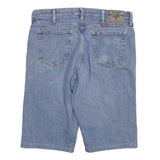 WRANGLER Mens Shorts Blue Denim XL W34 Classic Fit Casual Cotton Blend