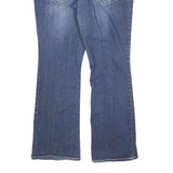 PAISLEY SKY Womens Regular Fit Blue Stretch Denim Bootcut Jeans W36 L30 Crystal