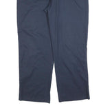 DICKIES Mens Cotton Blend Navy Relaxed Straight Trousers W40 L32 Workwear