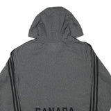 NIKE Womens Grey Canada Hoodie L Olympic Logo Polyester Blend