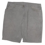 DICKIES Mens Shorts Grey Casual Cotton XL W42 Workwear Pockets