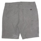 DICKIES Mens Shorts Grey Casual Cotton XL W42 Workwear Pockets