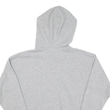 ADIDAS Womens Grey Hoodie UK 10 Cotton Pullover Hooded Sweatshirt