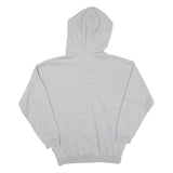 ADIDAS Womens Grey Hoodie UK 10 Cotton Pullover Hooded Sweatshirt