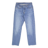 LEVI'S 501 Womens Jeans Blue Regular Straight Denim Light W26 L26 Button