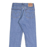 LEVI'S 501 Womens Jeans Blue Regular Straight Denim Light W26 L26 Button