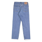 LEVI'S 501 Womens Jeans Blue Regular Straight Denim Light W26 L26 Button