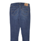 LEVI'S 711 Womens Slim Skinny Denim Medium W26 L27 Jeans Zip Cotton Blend
