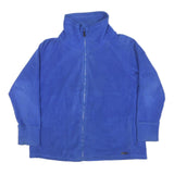 CALVIN KLEIN Mens Blue Polyester Blend Zip Jacket XL Performance Casual