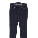 LEVI'S Womens Slim Blue Denim Plain Slim Zip W26 L30 Skinny Jeans