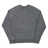 CHAMPION Mens Grey Crew Neck L Sweatshirt Cotton Blend Casual Athletic Pullover