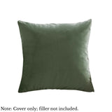 Anypillow Green Plush Decorative Cushion Cover – Soft Throw Pillowcase for Sofa & Bed