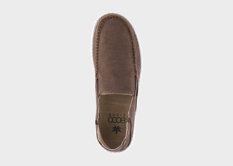 8000Kicks Sunslide - The Hemp Slip-On