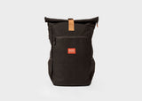 Everyday Hemp Rolltop Backpack in Black