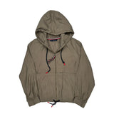 Tommy Hilfiger Windbreaker - Medium Khaki Cotton