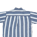 RUSTLER Mens Blue & White Stripe Button-Down Shirt XL Casual Cotton Blend