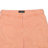 J.CREW Womens Shorts Peach Casual Cotton Blend L W30 Pocketed Summer